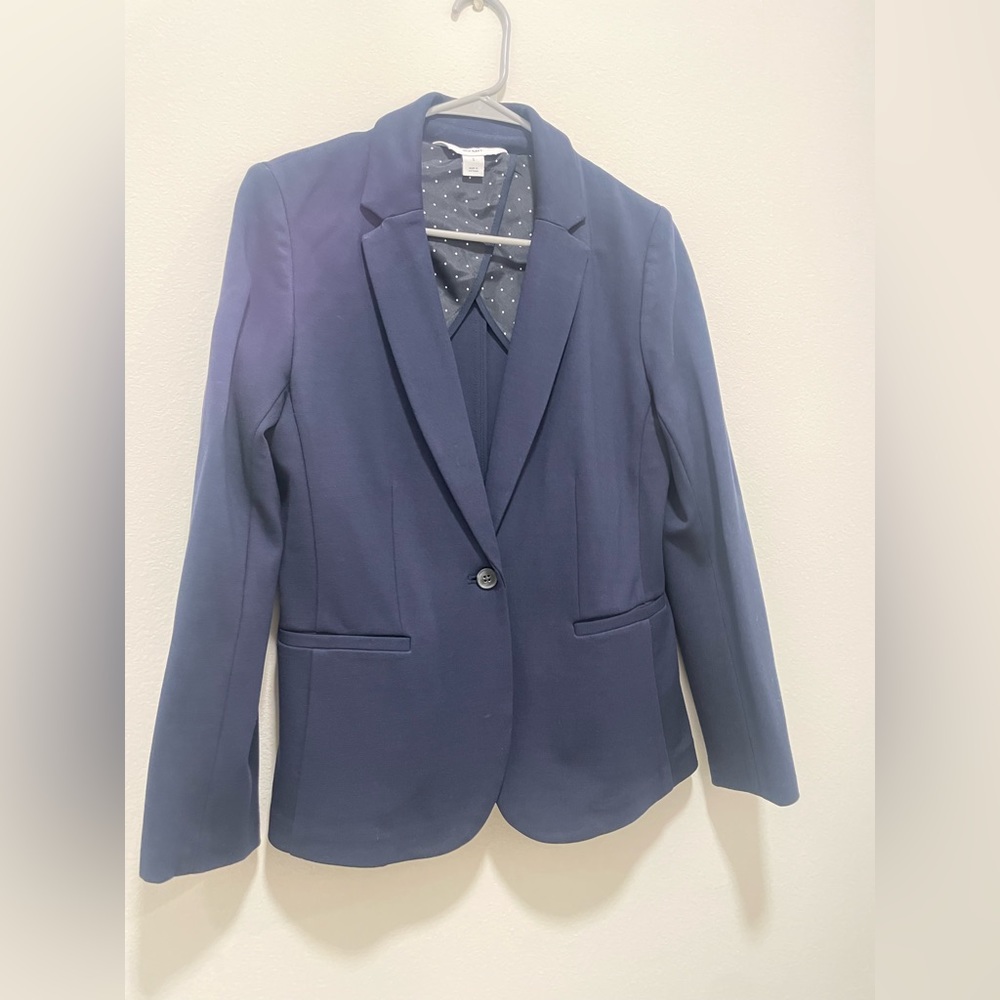 Dark blue old navy blazer